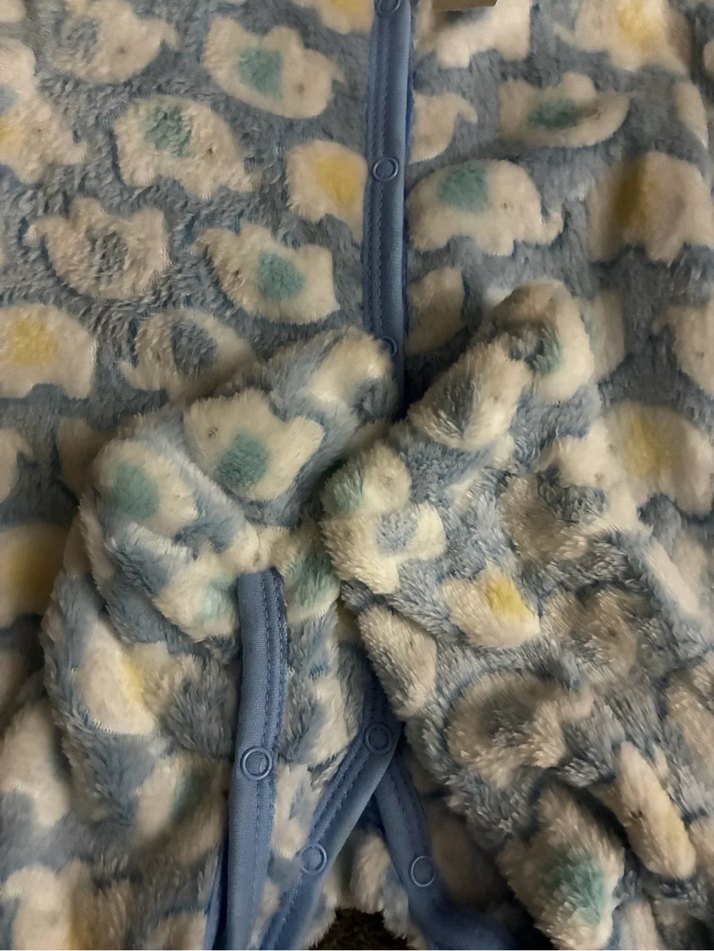 New 6/9 One Piece Button Jammie